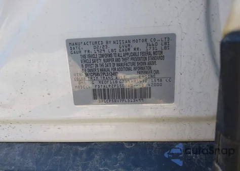 2023 Nissan Kicks S Xtronic Cvt from USA, damaged, VIN 3N1CP5BV7PL513499